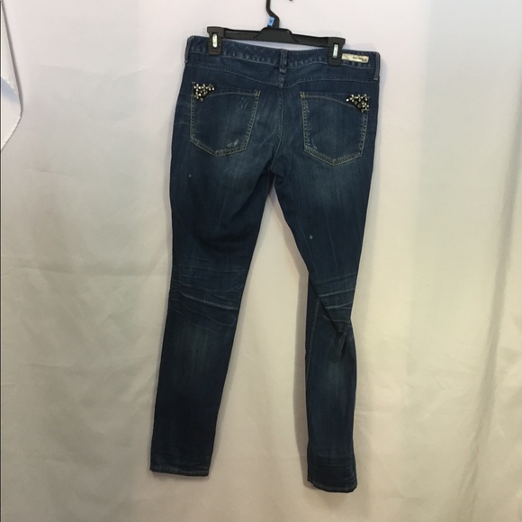 Express 10 ultra skinny Zelda jeans rhinestone - Picture 3 of 4